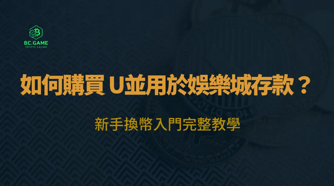 如何購買 USDT 並用於娛樂城存款？新手換幣入門完整教學