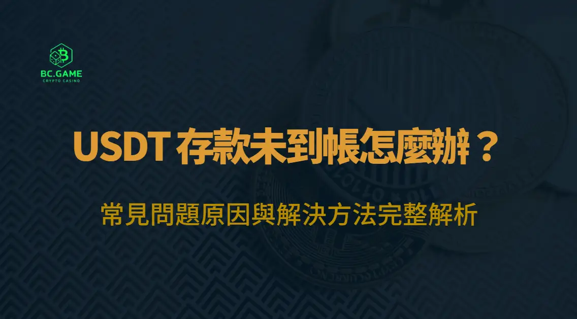 USDT 存款未到帳怎麼辦？常見問題原因與解決方法完整解析