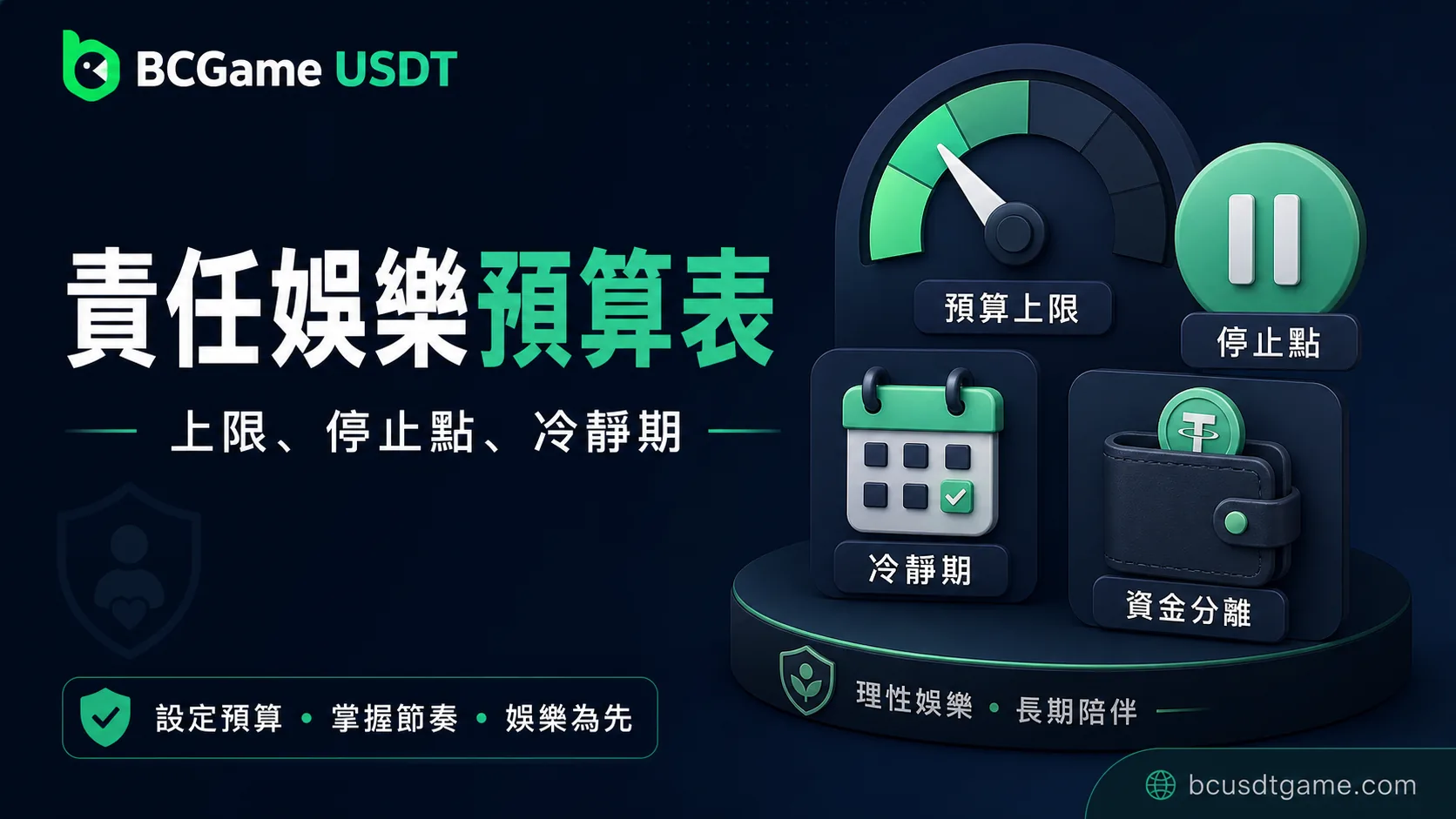 責任娛樂預算表：USDT 玩家如何設定上限、停止點與冷靜期